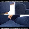 Sofa Cover Sofaskins NIAGARA Navy Blue