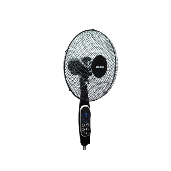 Pedestal Fan with Remote Control Blow 44-076 Aluminium 60 W