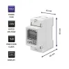 Счетчик потребления энергии Qoltec 50899
