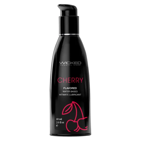 Lubricant Wicked Sensual Care Cherry 60 ml 1 Piece