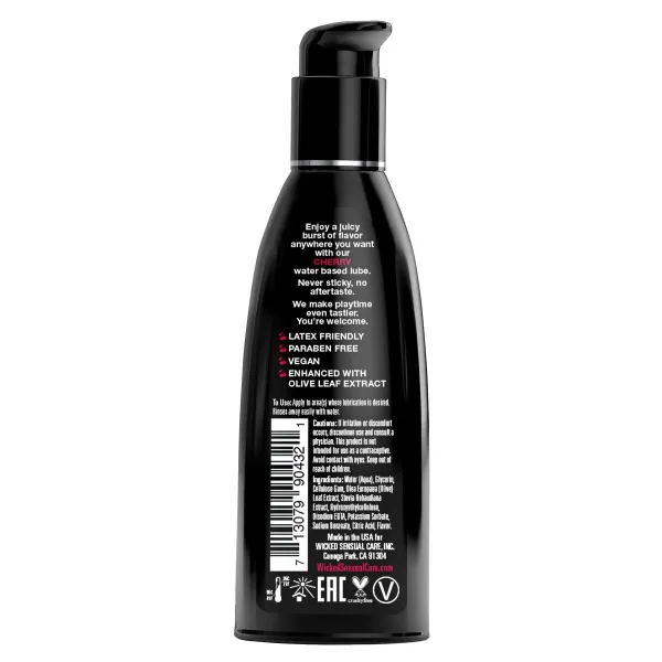 Lubricant Wicked Sensual Care Cherry 60 ml 1 Piece