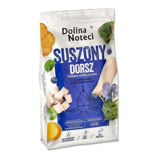 Фураж Dolina Noteci Premium Для взрослых Рыба Треска 9 kg