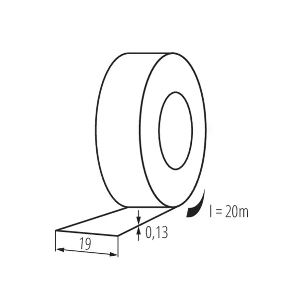 Self-adhesive insulation tape IT