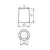 Light source fitting HLDR-E14