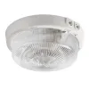 Ceiling-mounted light fitting with replaceable light source TUNA