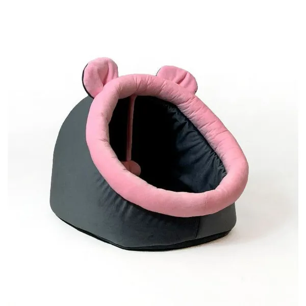 Кровать для домашних животных GO GIFT Розовый Графитовый 40 x 4 x 45 cm