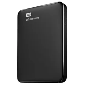 External Hard Drive Western Digital WD Elements Portable Black 2 TB HDD