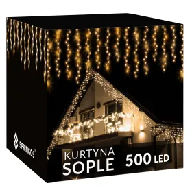 Joulun LED-verhovalot Springos CL0501 500 LED
