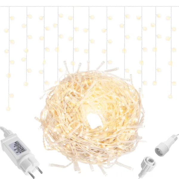 Joulun LED-verhovalot Springos CL0501 500 LED
