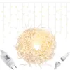 Kalėdinė LED užuolaidų girlianda Springos CL0501 500 LED
