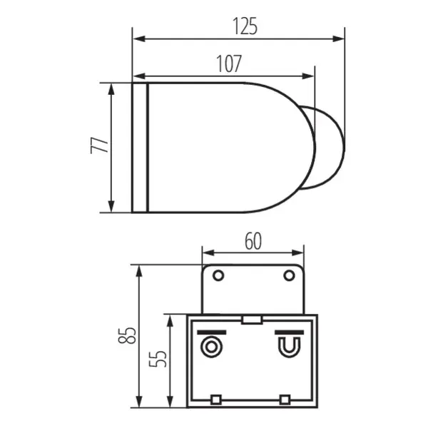 PIR motion sensor SLICK JQ