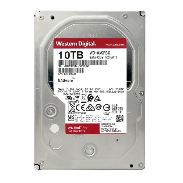 Жесткий диск Western Digital WD103KFBX 3,5" 10 TB