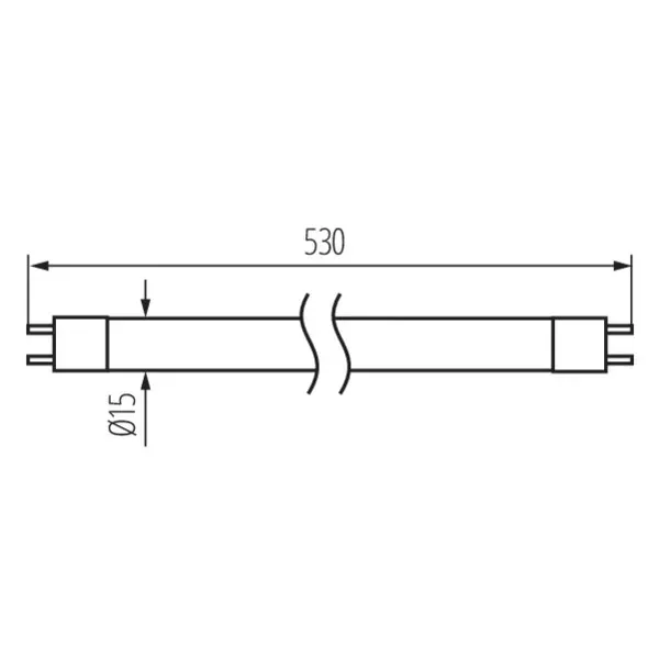 Linear fluorescent lamp T5