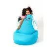 Pouffe GO GIFT Blue Oxford 105 x 80 cm