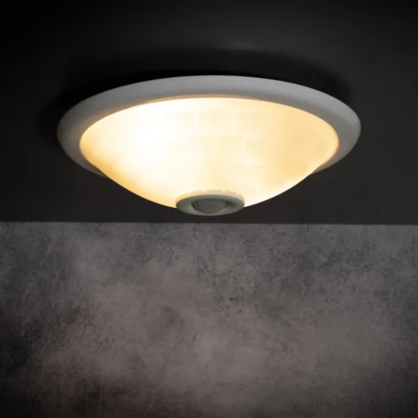 Ceiling-mounted light fitting with replaceable light source FOGLER DL