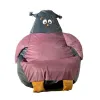 Pehmustettu istuin GO GIFT Harmaa Pinkki Oxford 105 x 80 cm