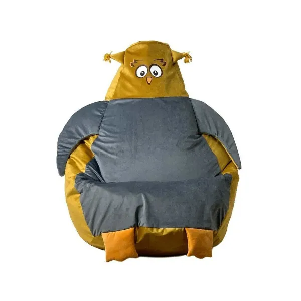 Pufs GO GIFT Zelts Pelēks Samts 130 x 90 cm