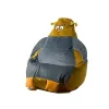 Pufs GO GIFT Zelts Pelēks Samts 130 x 90 cm