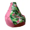 Pufs GO GIFT Rozā 105 x 80 cm Bumbieris