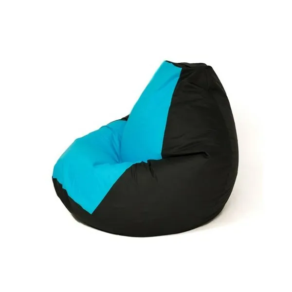 Pufs GO GIFT Zils Melns 105 x 80 cm Bumbieris
