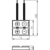 Connector for LED tapes CONNECTOR