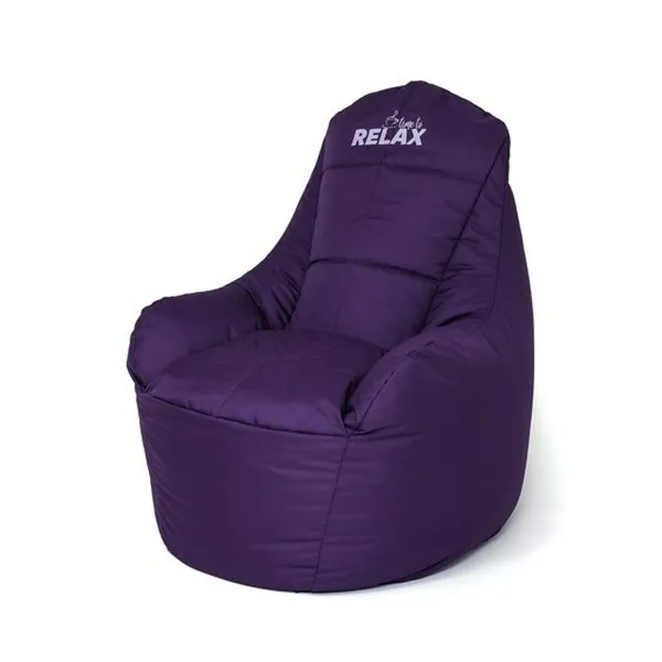 Pufs GO GIFT Violets Oxford tejido antidesgarros