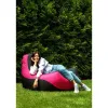 Pufs GO GIFT Melns Rozā Oxford tejido antidesgarros 140 x 100 x 100 cm 140 x 100 cm