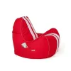 Pufs GO GIFT Balts Sarkans Oxford tejido antidesgarros 140 x 100 x 100 cm 140 x 100 cm