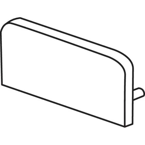 End cap for aluminium profiles STOPPER