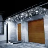 Рождественская светодиодная гирлянда-занавес Springos CL0516 500 LED 20 м