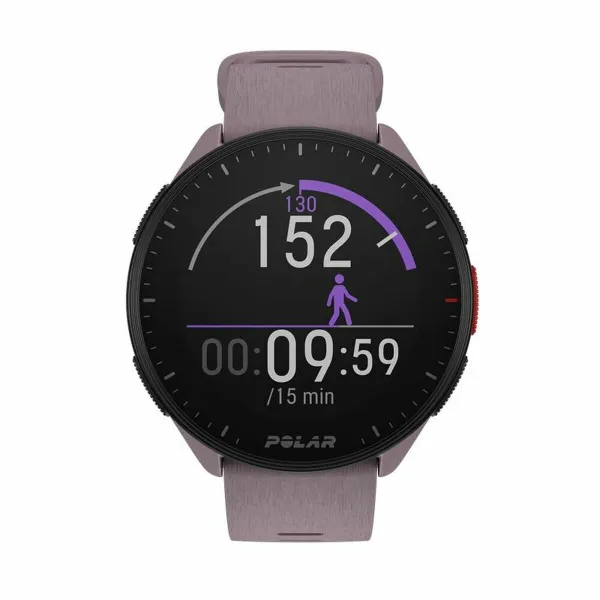 Smart Watch with Pedometer Running Polar Purple 1,2