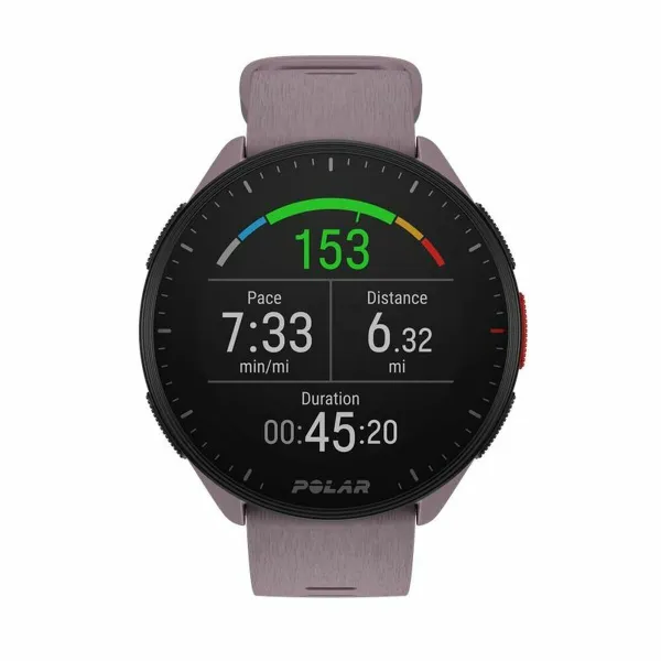 Smart Watch with Pedometer Running Polar Purple 1,2
