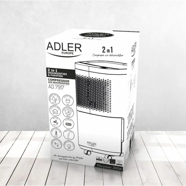 Ontvochtiger Adler AD 7917 200 W 2,2 L