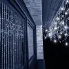 Рождественская светодиодная гирлянда-занавес Springos CL0516 500 LED 20 м