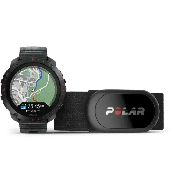 Viedpulkstenis Polar GRIT X2 PRO Melns 1,39