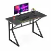 Galds Gaming Huzaro HZ-Hero 1.6 Black Melns 120 x 75 x 60 cm