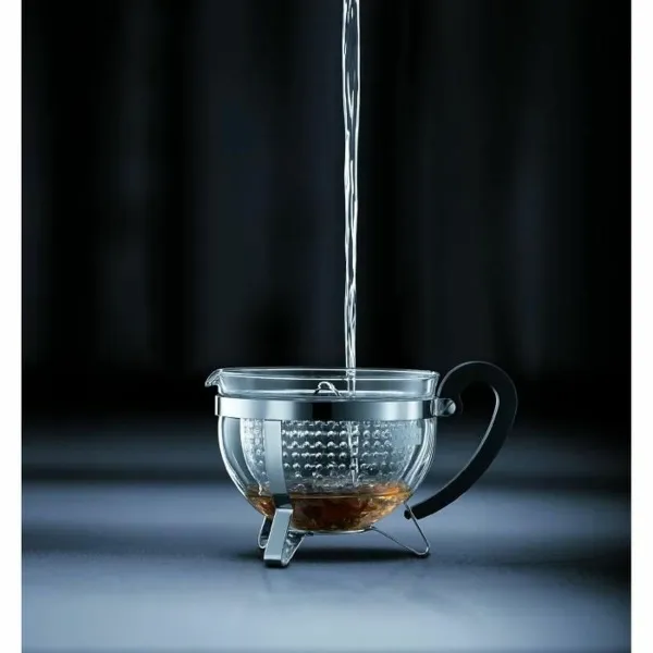 Teapot Bodum Black Plastic 1 L