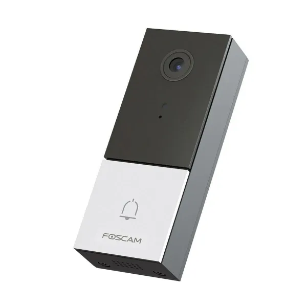 Viedais Videoporters Foscam VD1 Melns Sudrabains Metāls