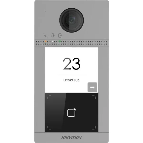 Smart Video-Porter Hikvision DS-KV8113-WME1(C) Black Grey
