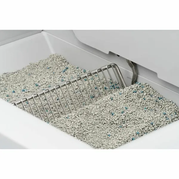 Cat Litter Box PetSafe White Plastic