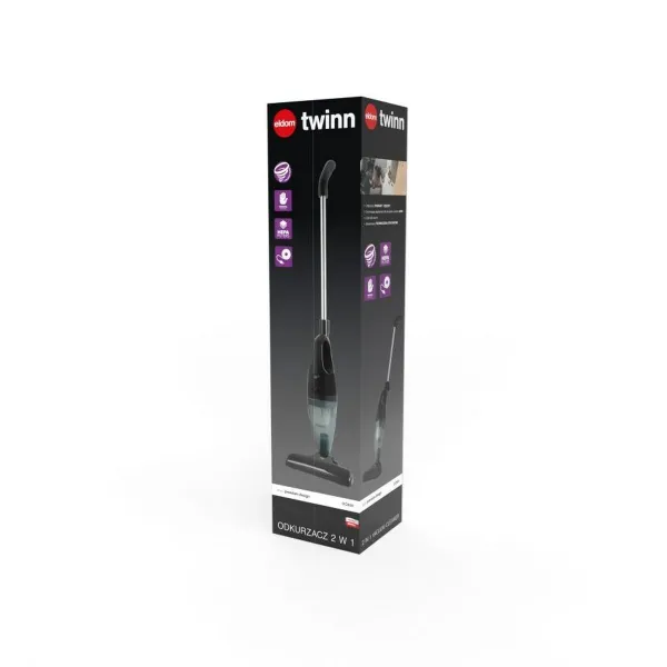 Пылесос-метла Eldom TWINN 500 W 2 в 1 13 Предметы