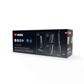 Bezvadu Putekļu Sūcējs Eldom VESS Melns 130 W