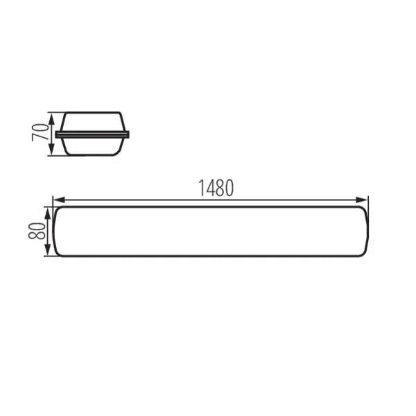 Downlight fitting HIMA LED