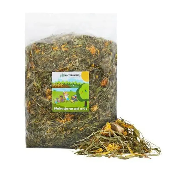 Rehu Factoryherbs Holiday in the countryside Hamsteri Jyrsijät Linnut 1,5 Kg
