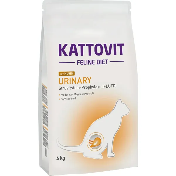 Корм для котов Kattovit 77162 Курица 4 кг