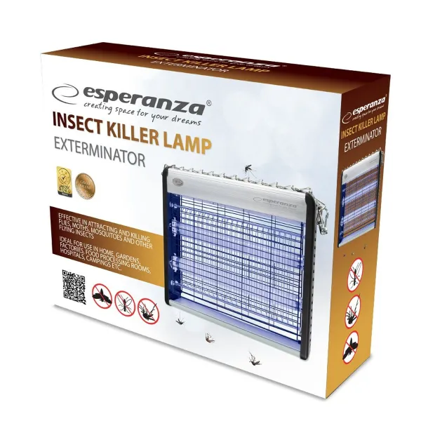 Pret Odu Lampa Esperanza EHQ003 Balts 12 W