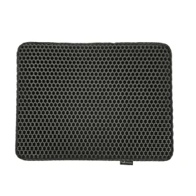 Cat Litter Tray Mat Diamentiq                                 Black EVA