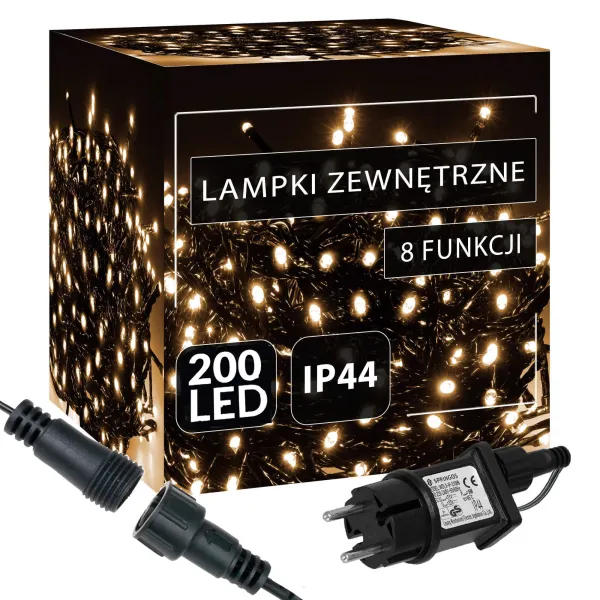 Ziemassvētku lampiņas Springos CL4075 200 Led