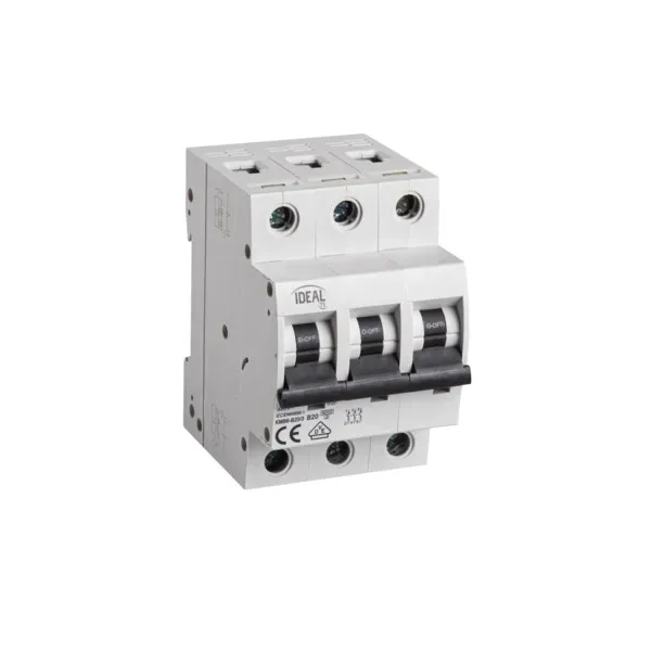 Overcurrent circuit breaker, 3P KMB6