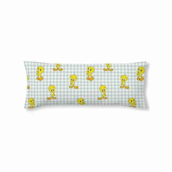 Tyynyliina Looney Tunes Tweety Vichy Vihreä Monivärinen 175 Langat 45 x 125 cm